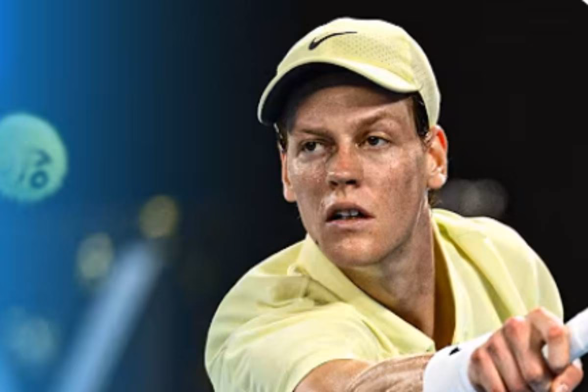 Sinner durante una partita