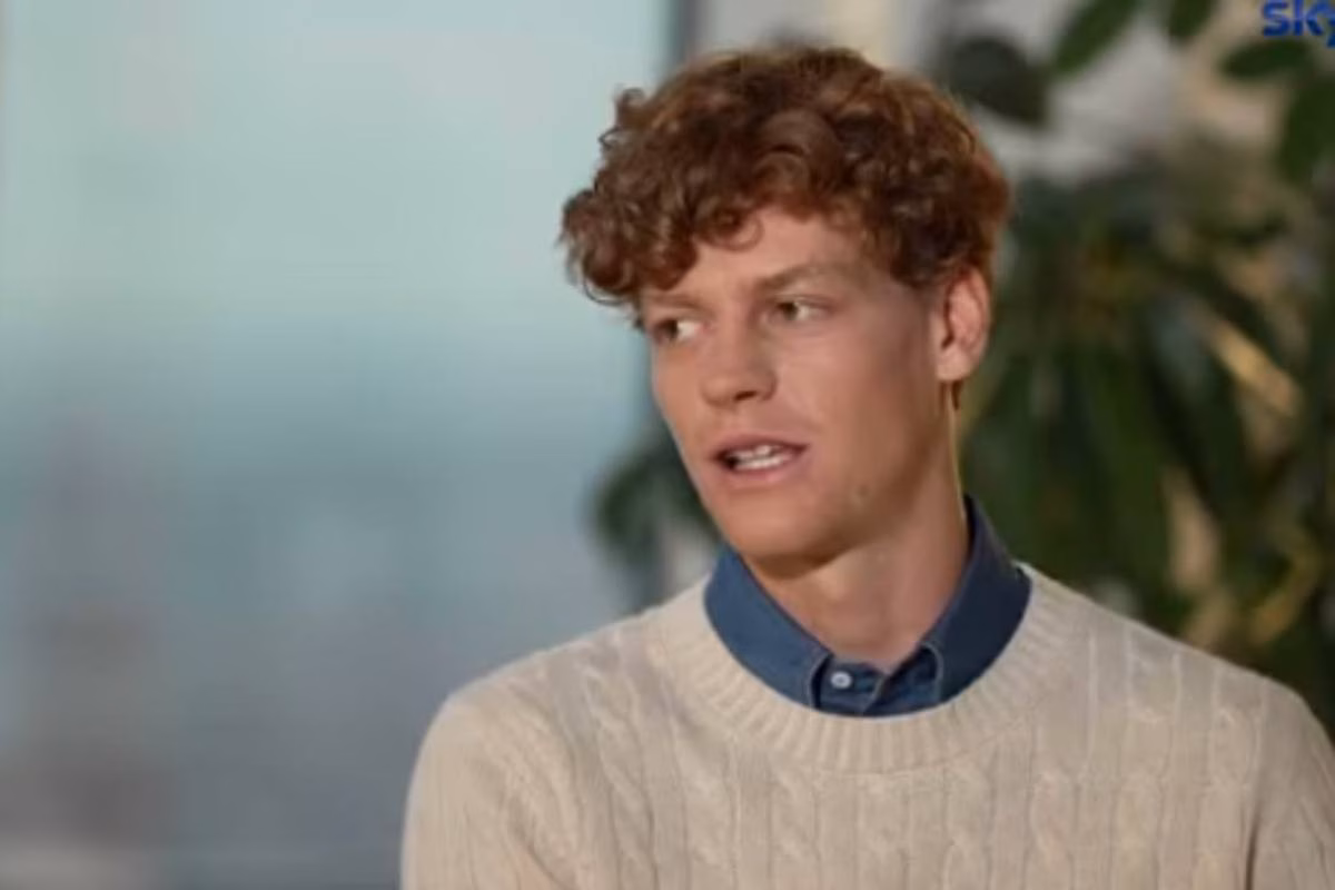 Sinner durante una intervista