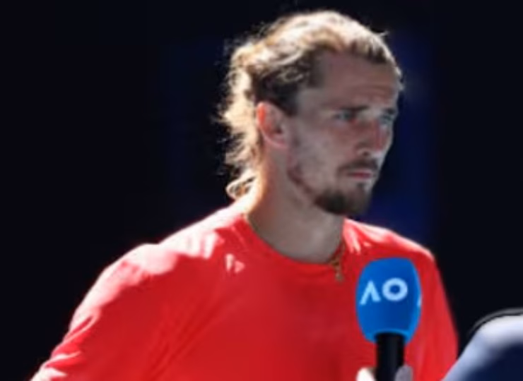 Zverev intervistato agli Australian Open