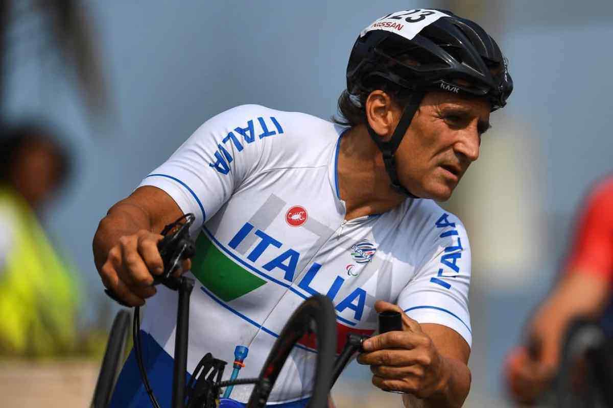 Zanardi in handbike