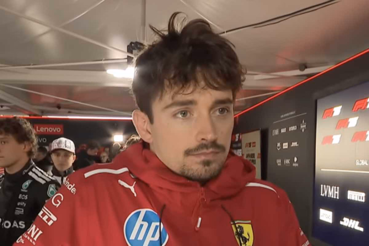 Leclerc dopo il Gp in Giappone