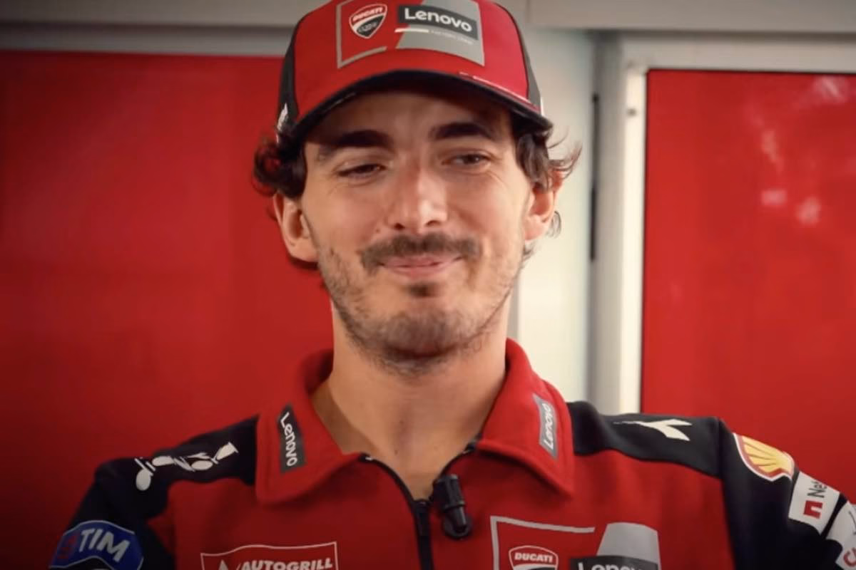 Bagnaia intervistato da Guido Meda