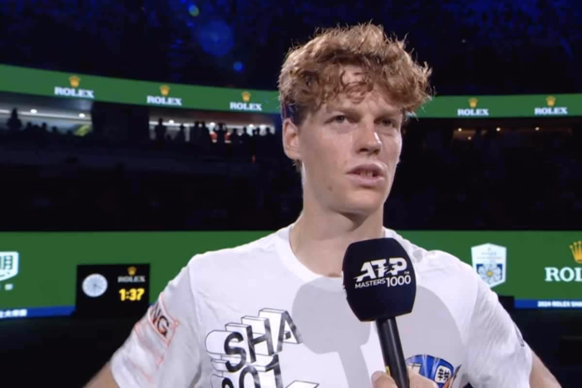 Sinner intervistato a Pechino