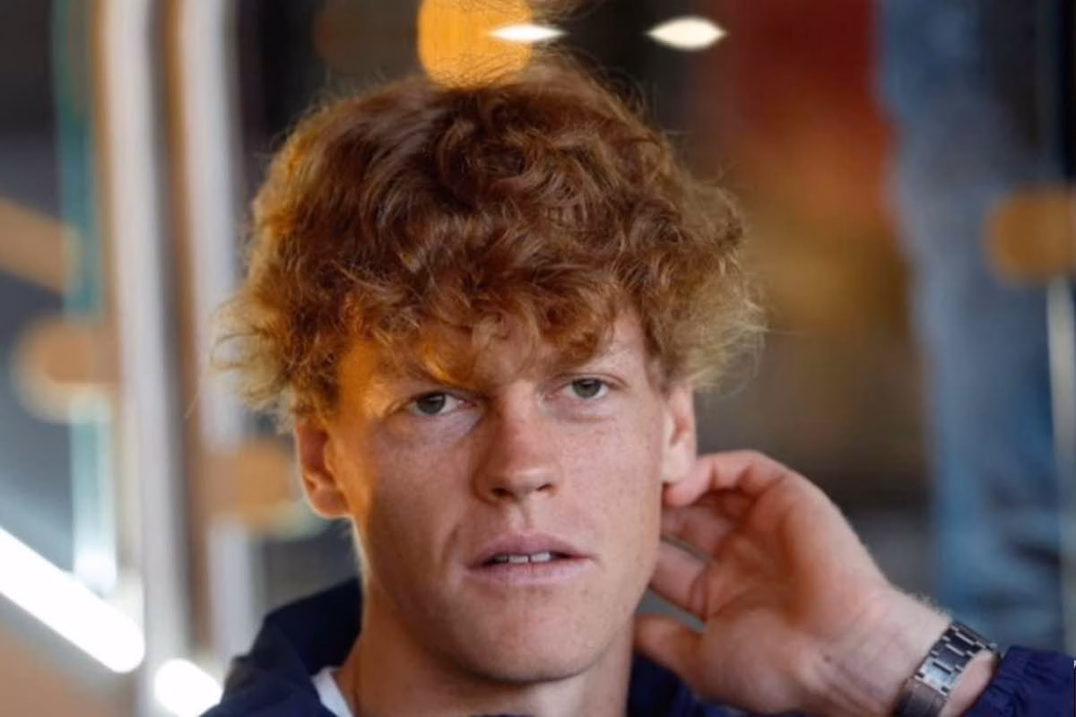 Primo piano di Sinner