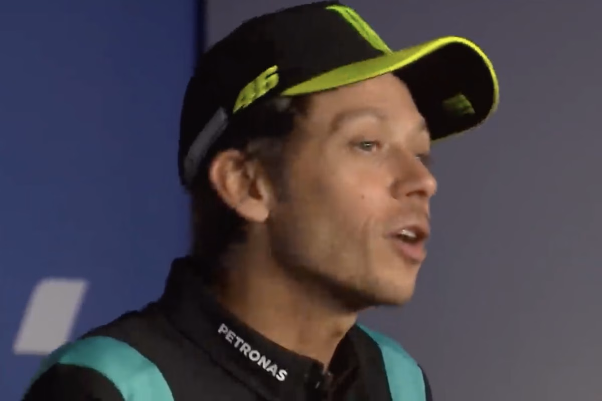 Valentino Rossi, conferenza idi addio