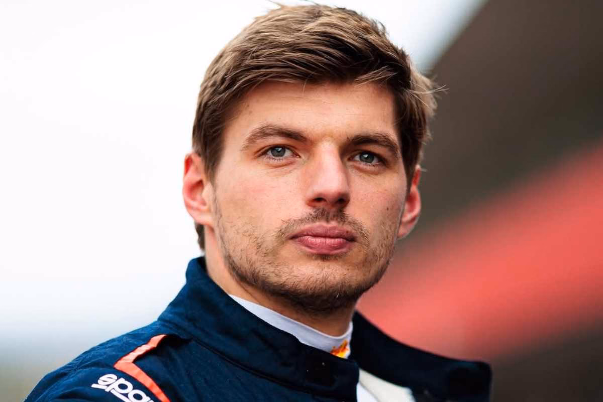 Max Verstappen in primo piano 