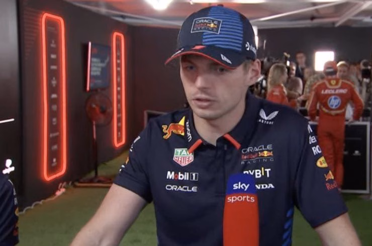 Verstappen intervistato da Sky
