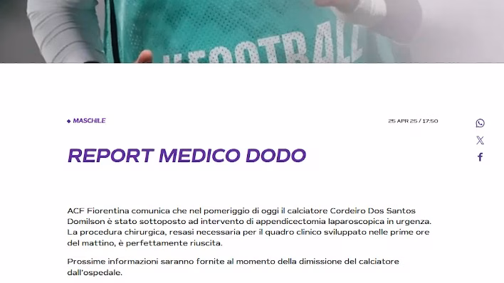 Fiorentina, Dodo