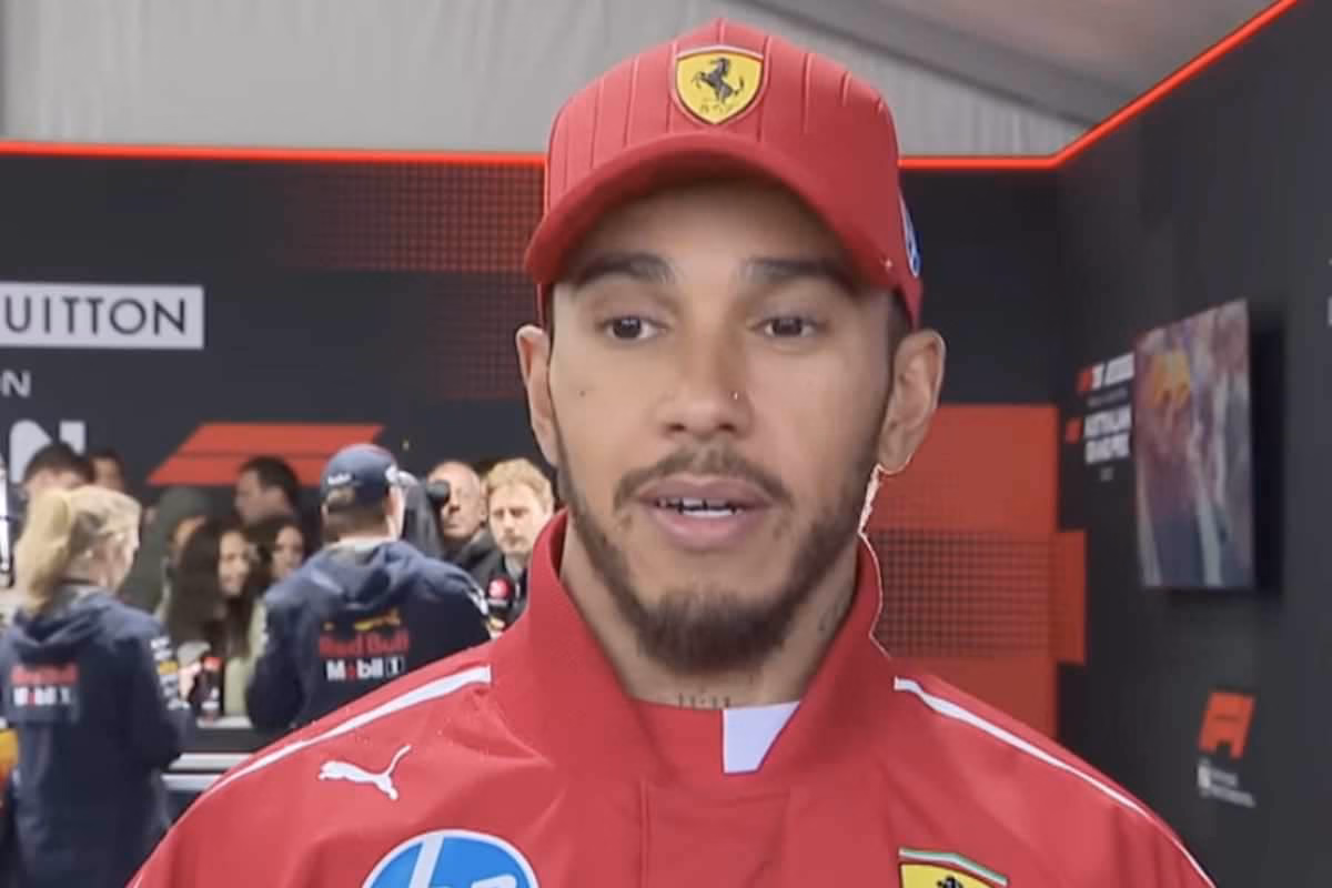 Hamilton dopo il Gran premio