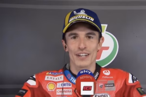 Marquez dopo un Gran premio