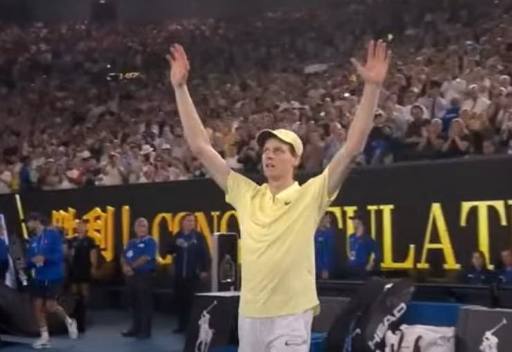 Sinner agli Australian Open