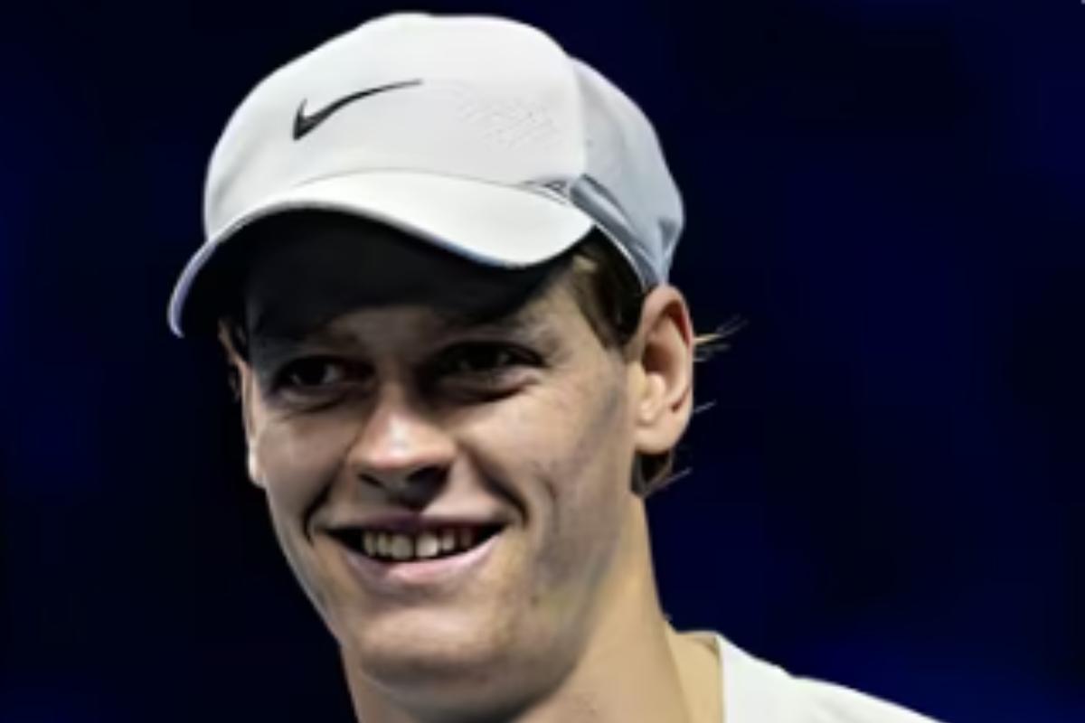 Sinner durante una partita