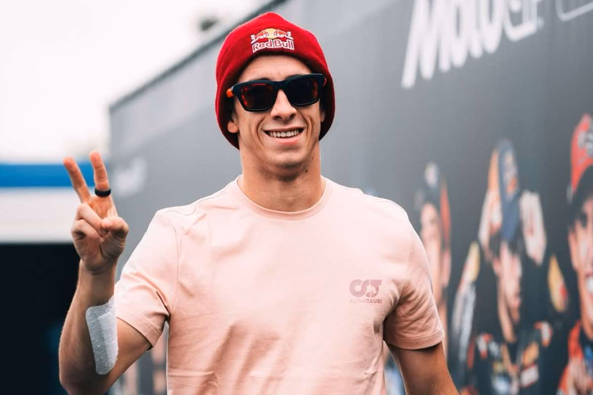 Pedro Acosta sorridente