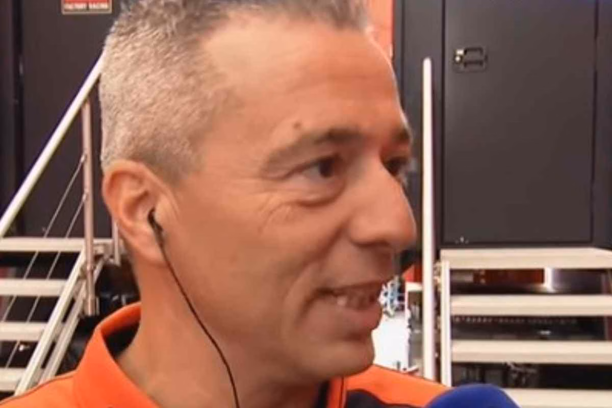 Francesco Guidotti durante un'intervista a Sky