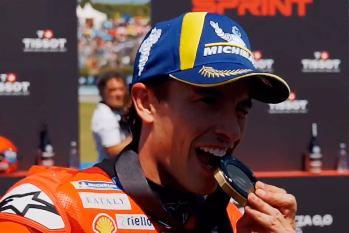 Marquez sorpasso corso