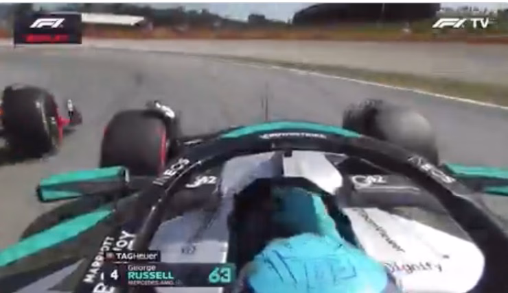 Auto Verstappen Russel