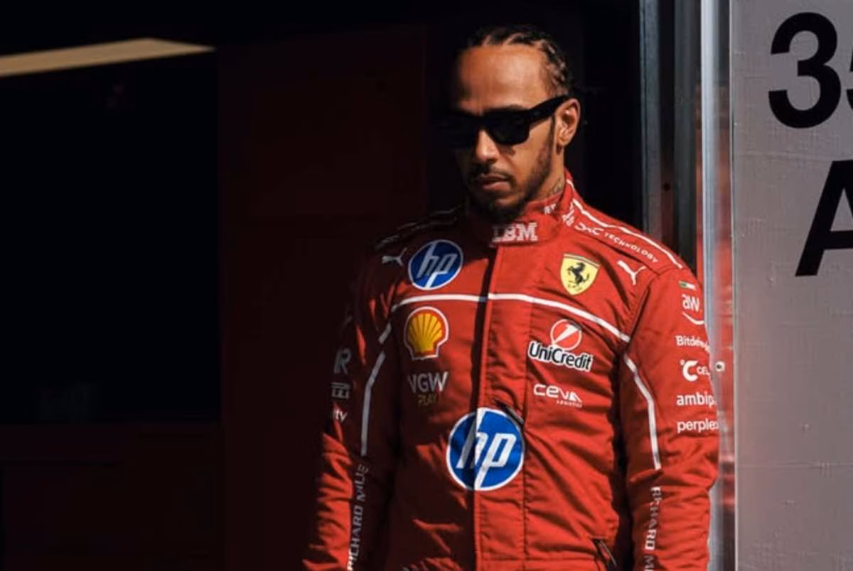 Hamilton ferrari monoposto