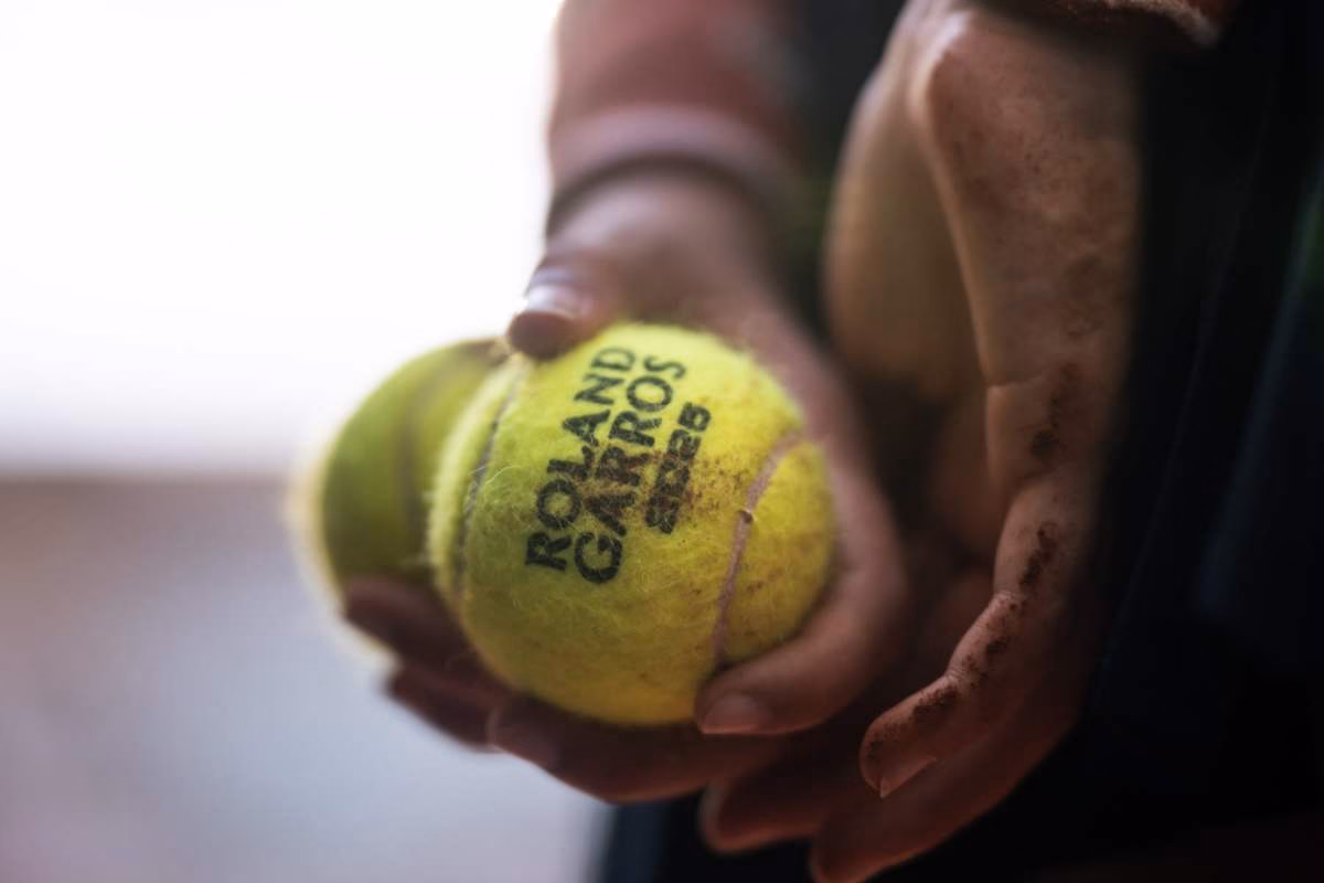 Palline da tennis del Roland Garros 