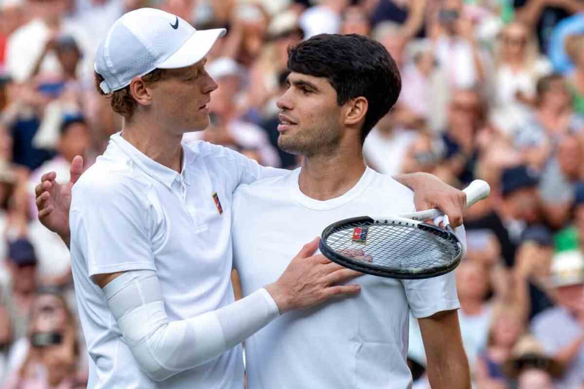 Carlos Alcaraz e Jannik Sinner