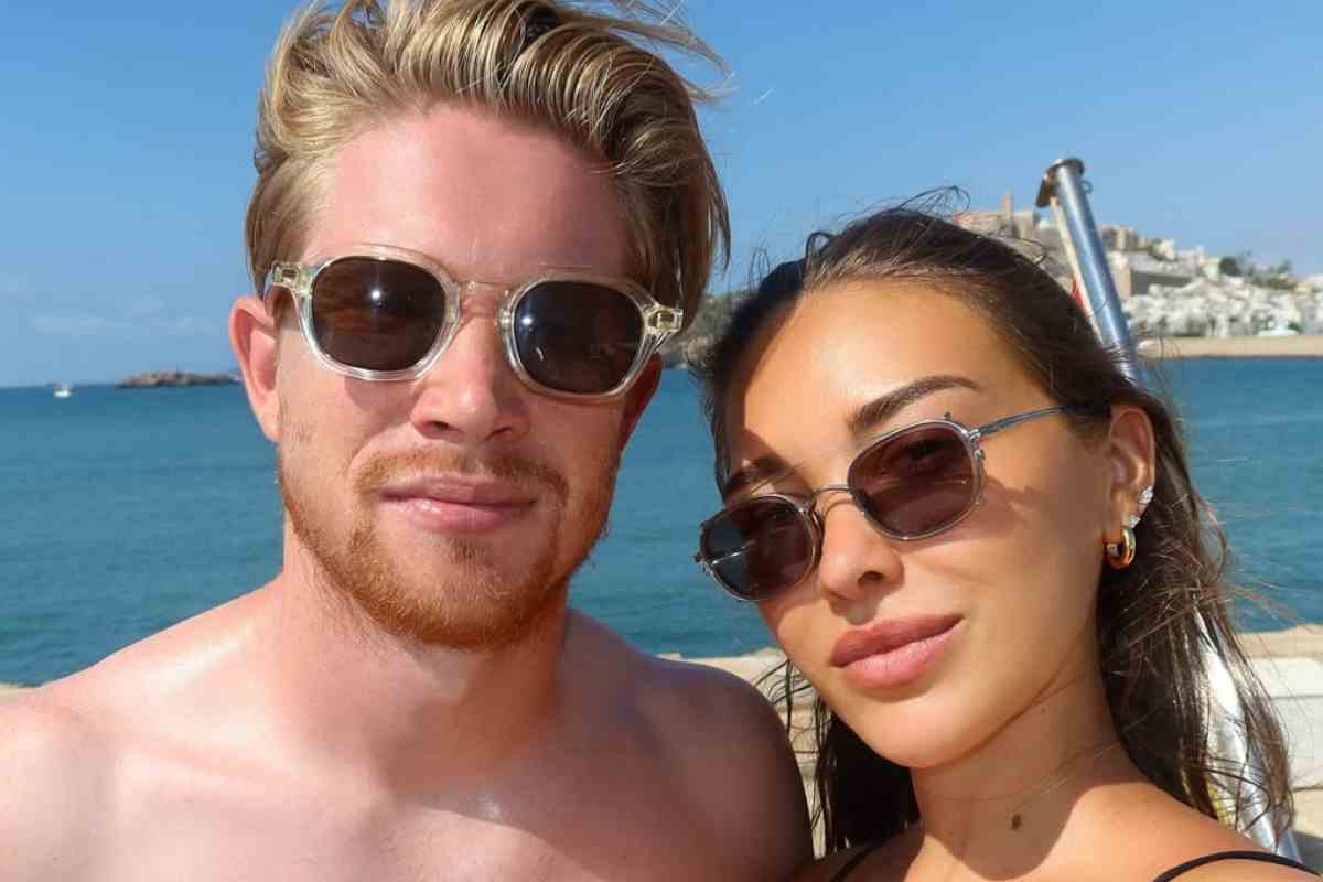 Michelle Lacroix e Kevin De Bruyne 