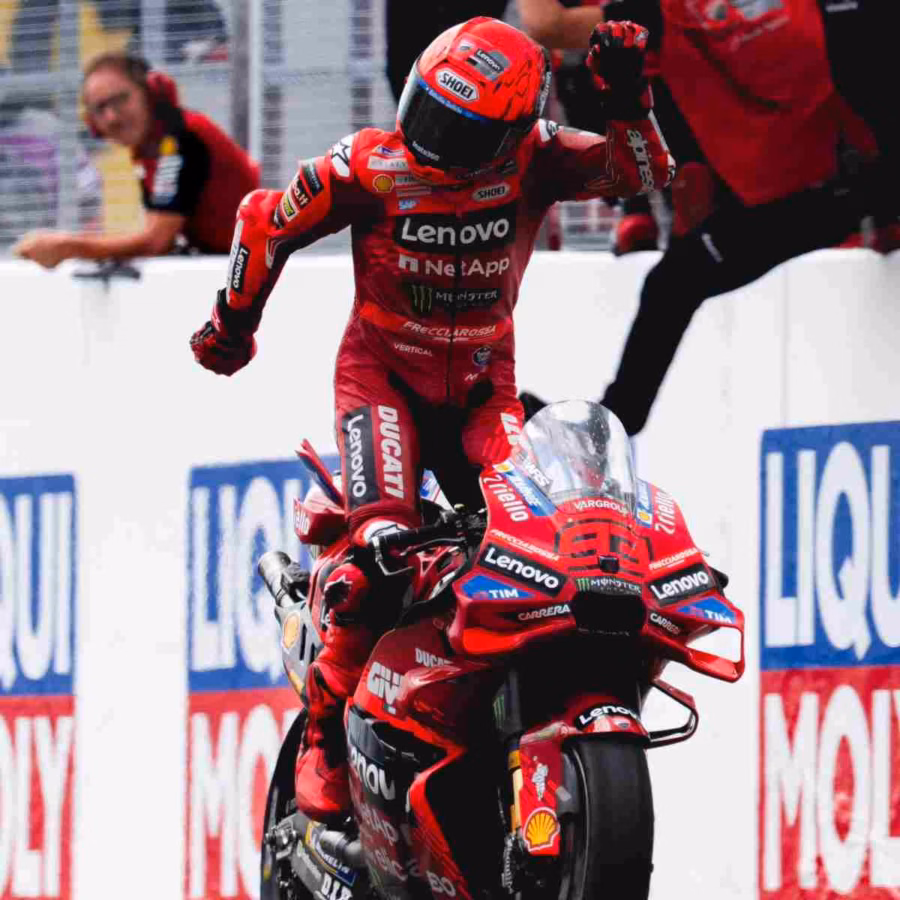 Marquez Rossi record