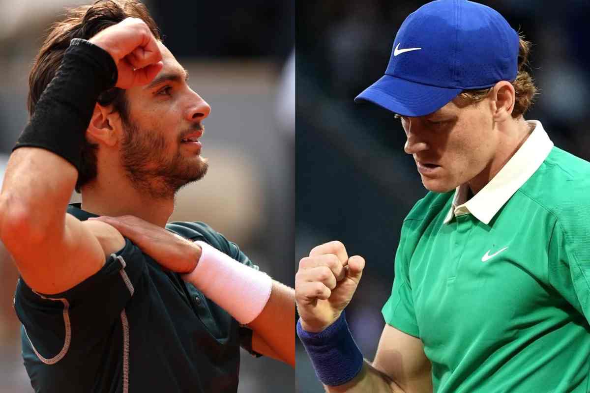 Jannik Sinner e Lorenzo Musetti