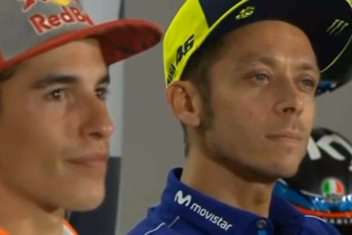Valentino Rossi e Marc Marquez