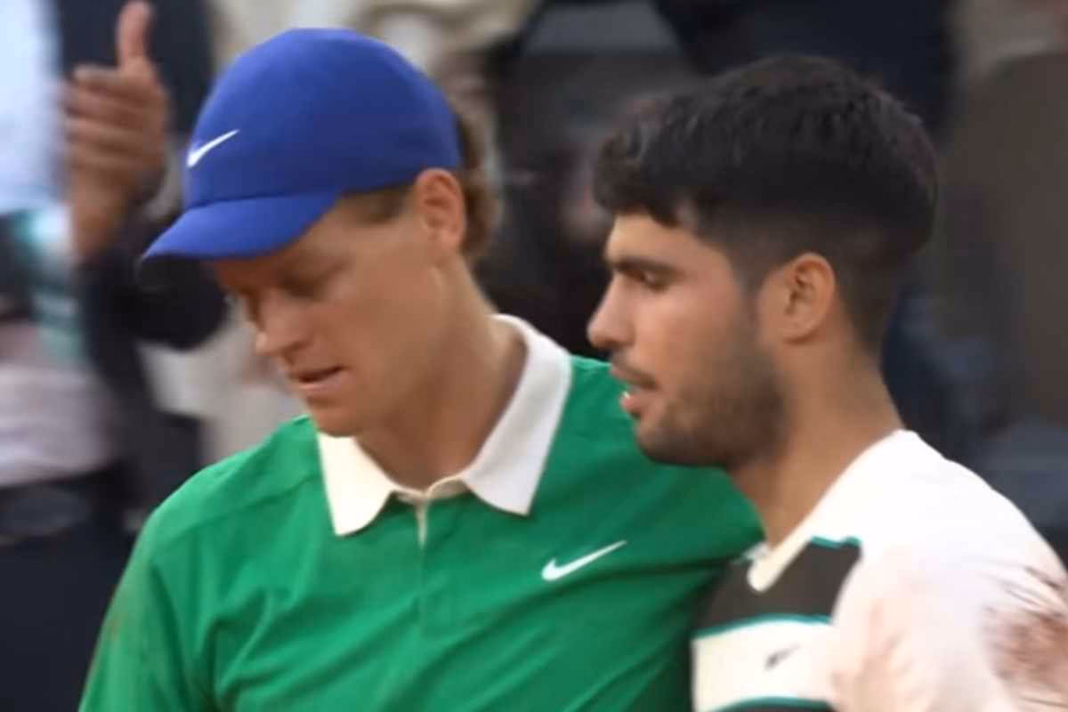 Jannik Sinner e Carlos Alcaraz 