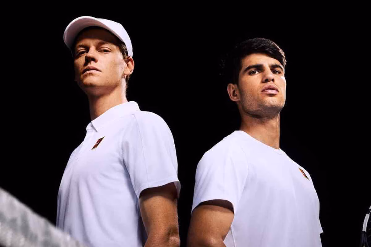 Jannik Sinner e Carlos Alcaraz 