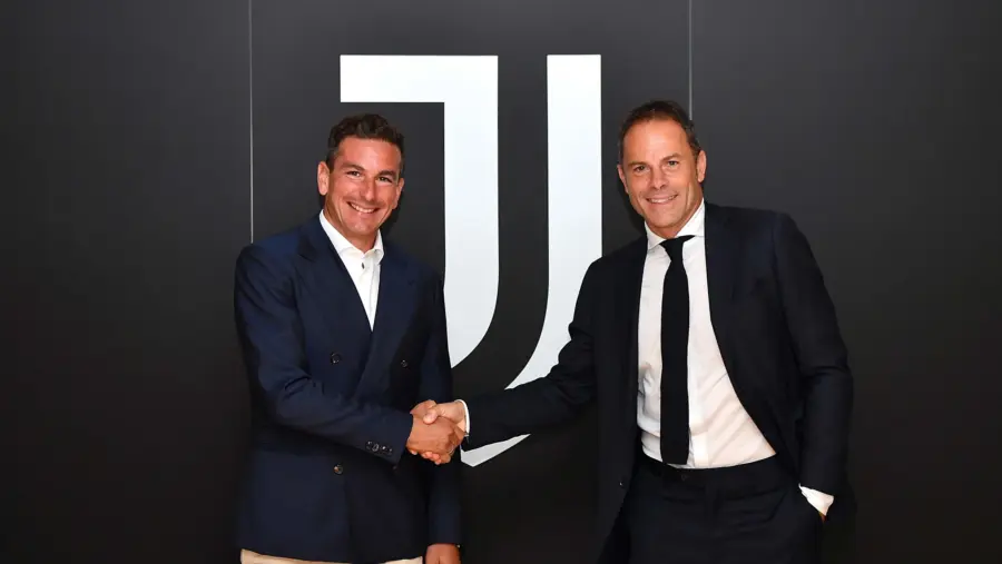 Simone Padoin, nuovo allenatore della Juventus Primavera, e Massimiliano Scaglia direttore sportivo del settore giovanile