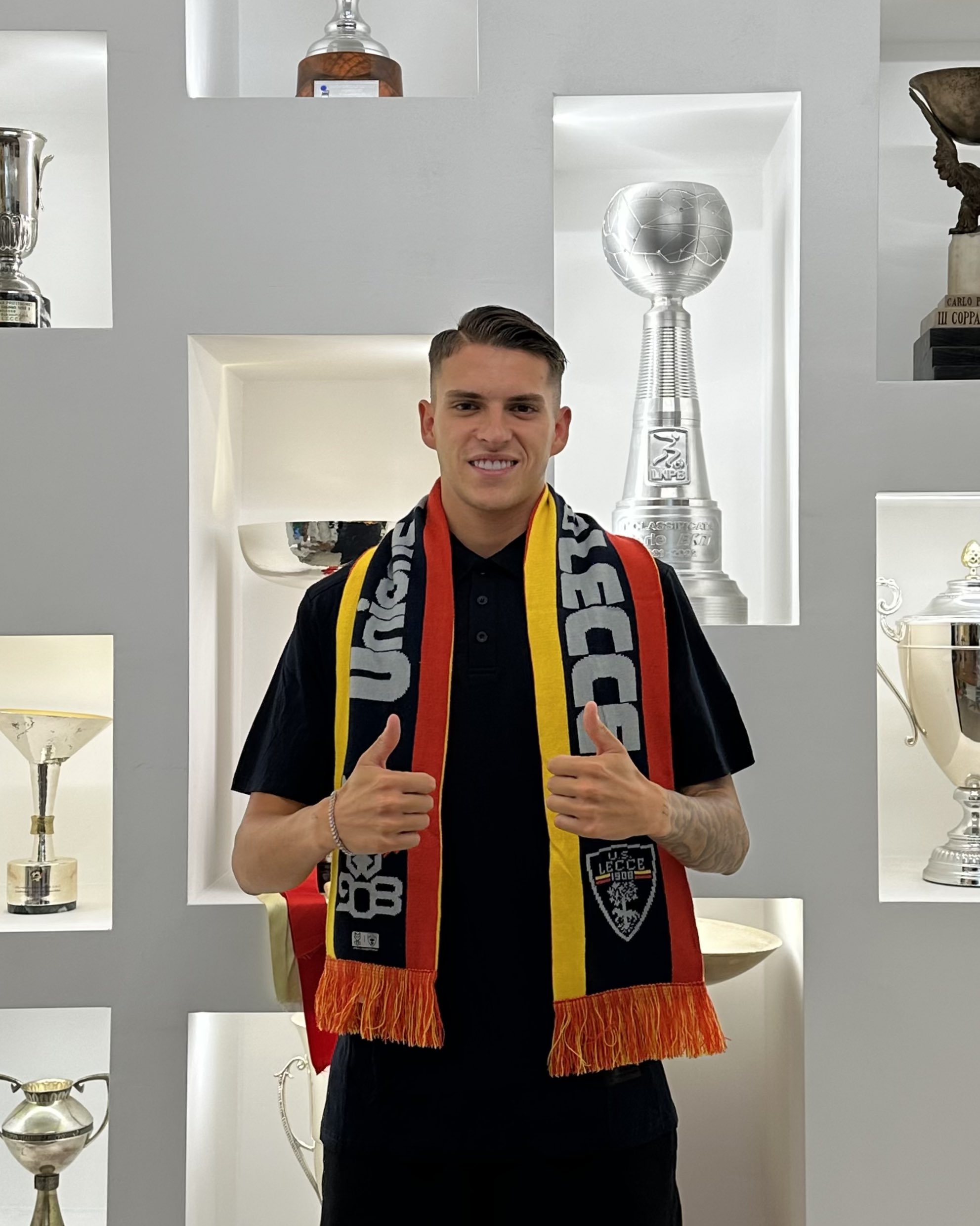 Alex Sala, ufficiale al Lecce