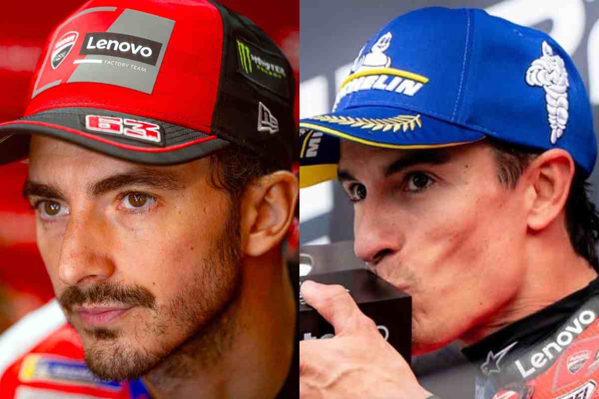 Pecco Bagnaia e Marc Marquez