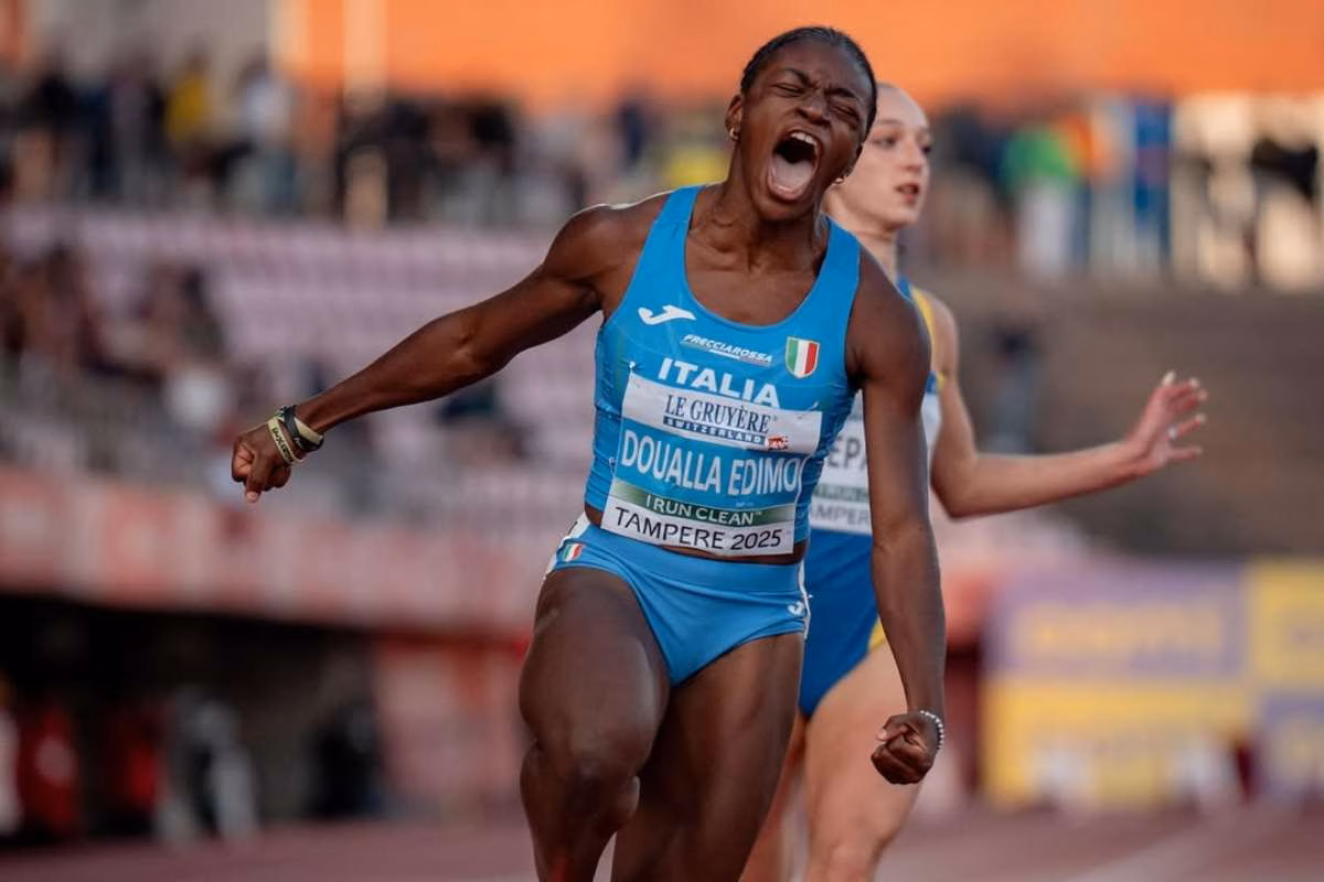 Kelly Doualla ai mondiali di Tokyo