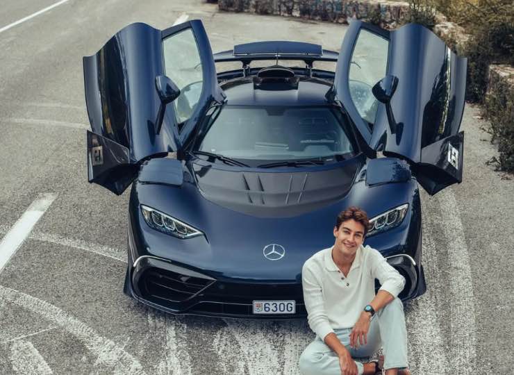 George Russel italiano