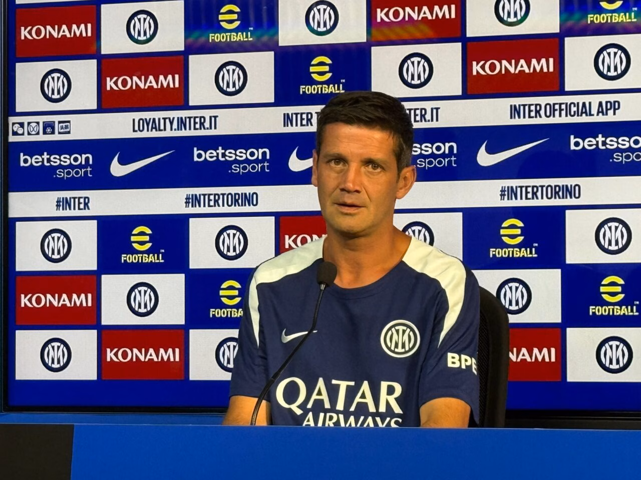 Chivu, conferenza stampa pre Inter-Torino