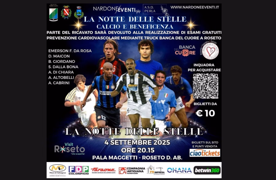 La Notte delle Stelle, Roseto degli Abbruzzi