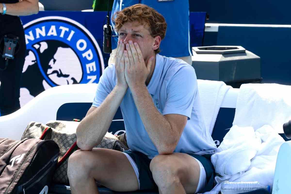 Sinner ritiro a Cincinnati