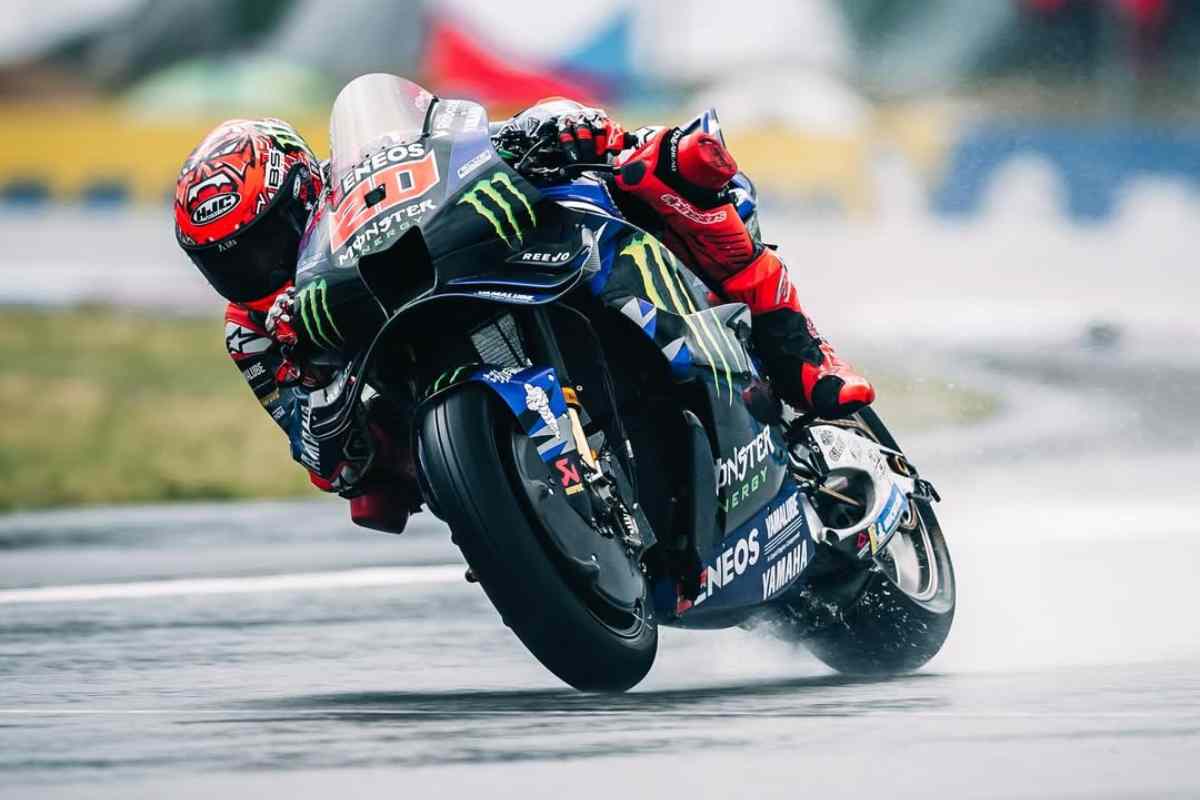 Quartararo sulla Yamaha