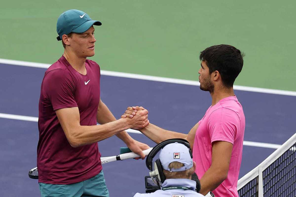 Sinner Alcaraz forfait