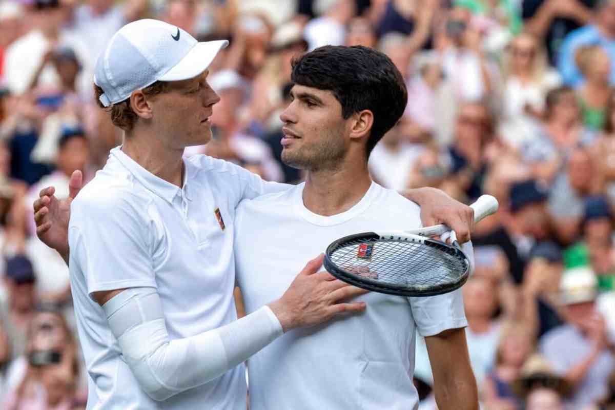 Jannik Sinner e Carlos Alcaraz