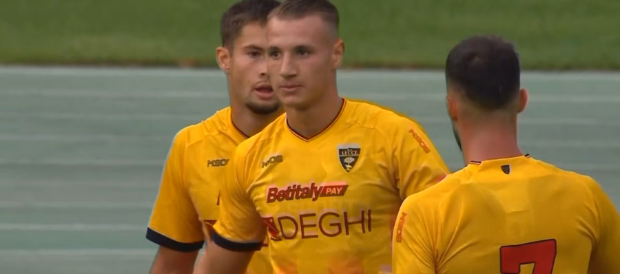 Camarda, attaccante Lecce