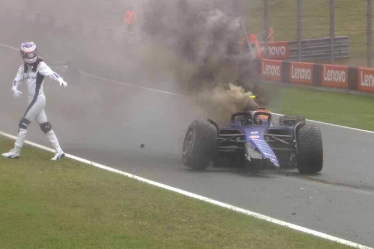 Formula Uno incidente 