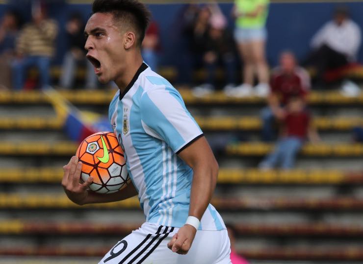 Lautaro Martinez, attaccante di Inter e Argentina