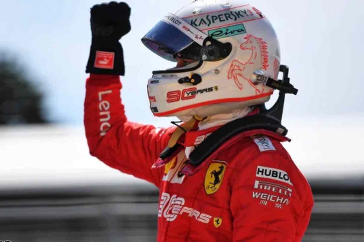 Pilota Leclerc Vettel