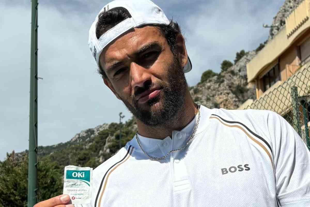 Berrettini foto con OKI