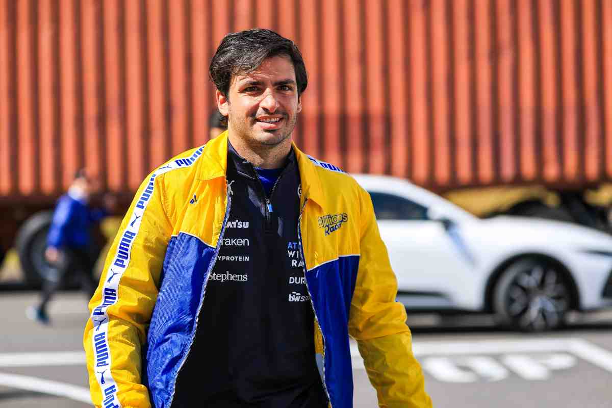Carlos Sainz podio