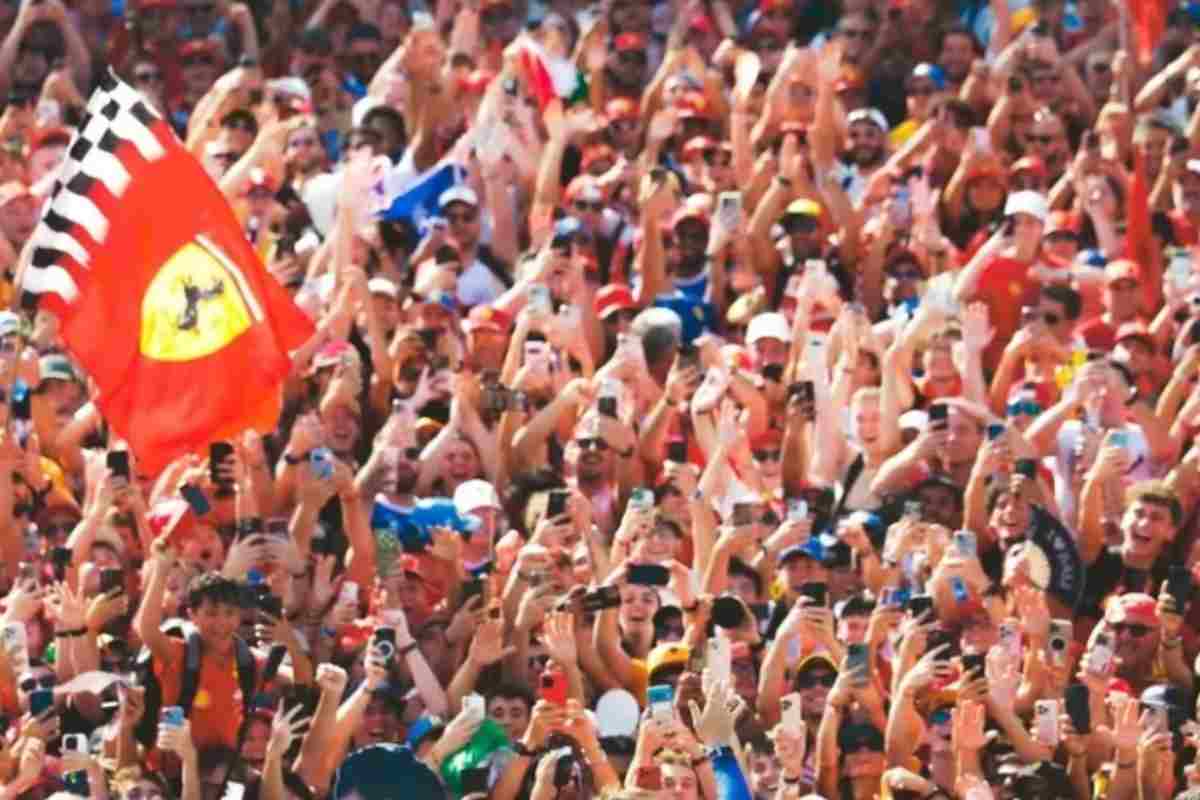 Ferrari tifosi in festa