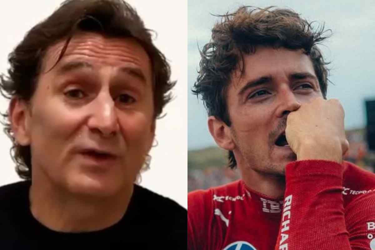 Alex Zanardi e Charles Leclerc 