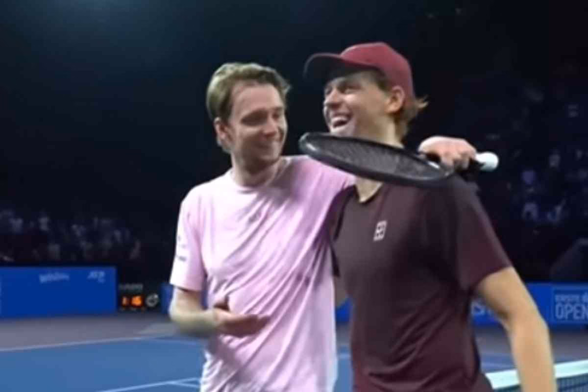 Aleksandr Bublik e Jannik Sinner 