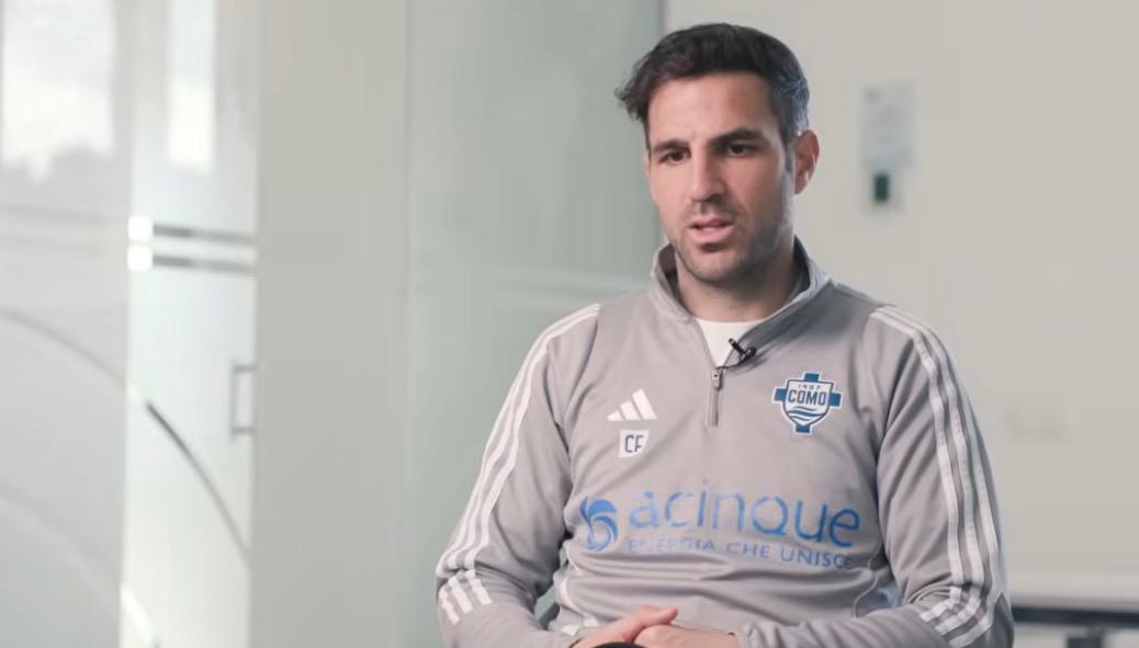 Cesc Fabregas, allenatore del Como